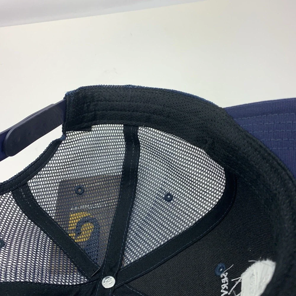 Knippelmier Chevrolet Hat Carhartt Blue Mesh Trucker OSFA Adjustable Snapback